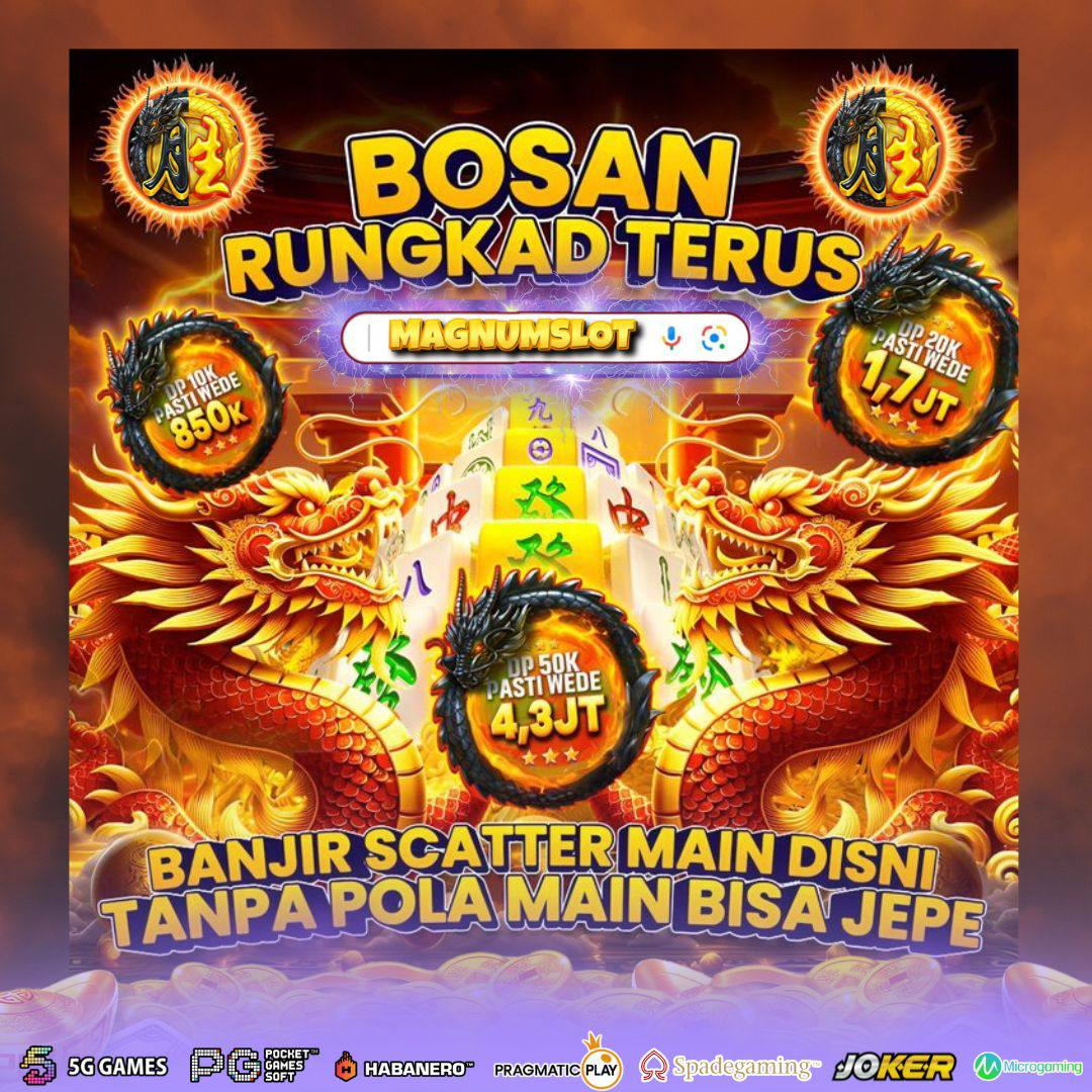 MAGNUMSLOT: Media Agen Bandar Resmi Game Toto Online 4D Pasaran Terbaik Dan Terlengkap