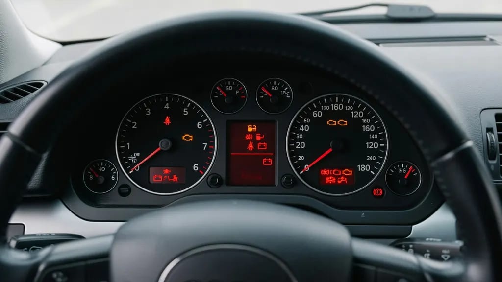 Audi a4 b6 Kontrolki Opis
