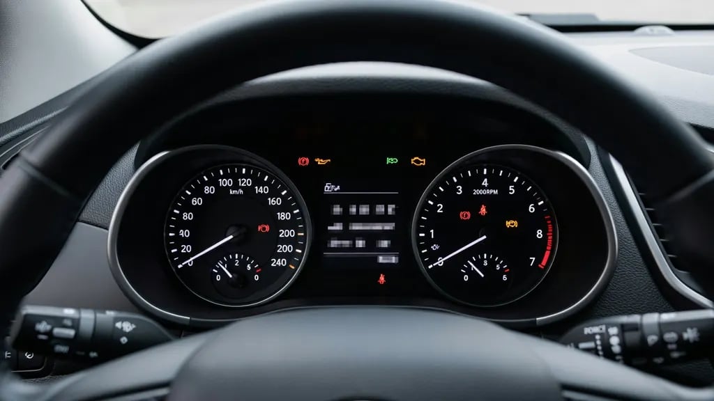 Hyundai i40 Kontrolki Opis