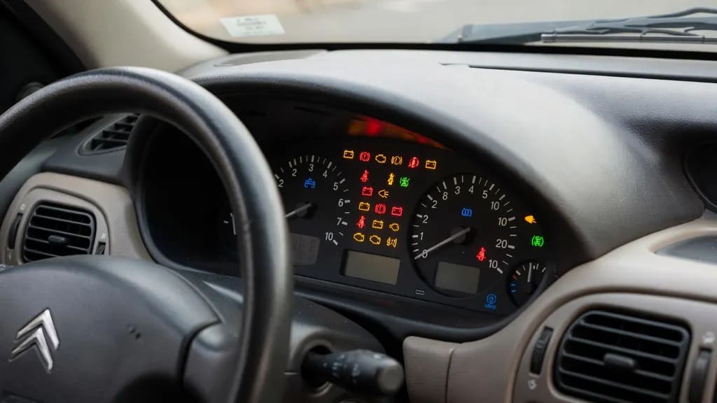 Citroen Xsara Opis Kontrolek Na Desce Rozdzielczej