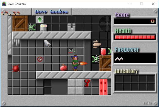 Dave Gnukem gameplay screenshot