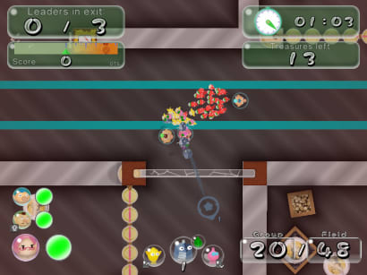 Pikifen gameplay screenshot
