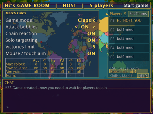 Frozen Bubble: SDL3 gameplay screenshot