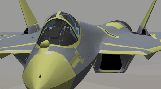 YSFlight gameplay screenshot