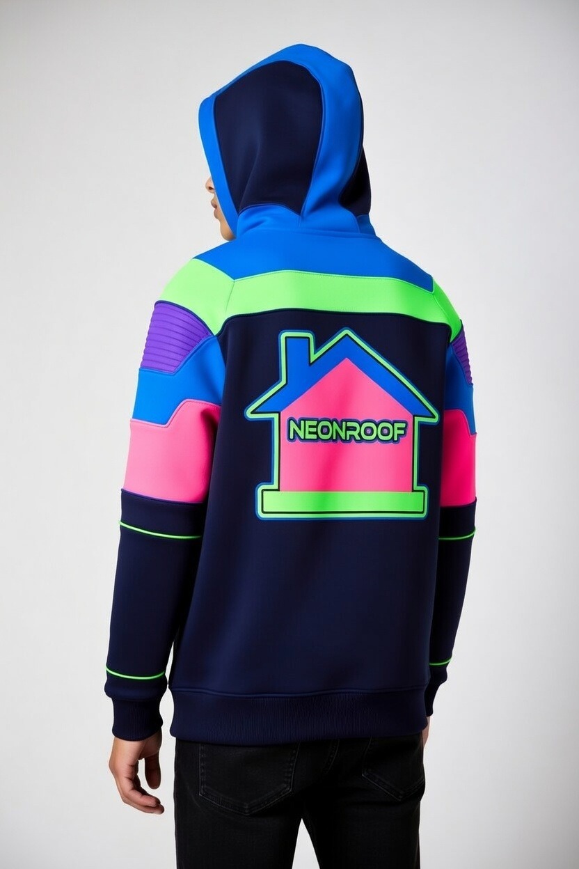 Neon Roof Hoodie photo