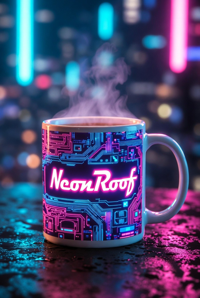 NeonRoof Coffee mugs, various mugs photo