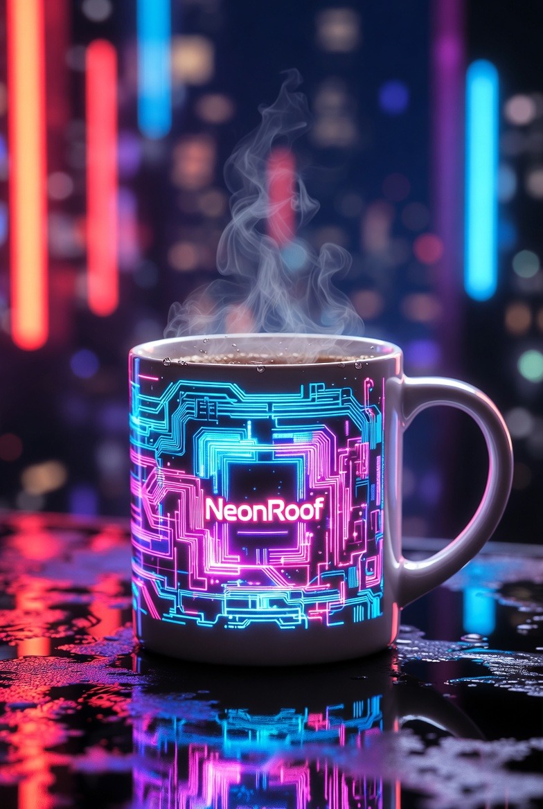 NeonRoof Coffee mugs, various mugs photo