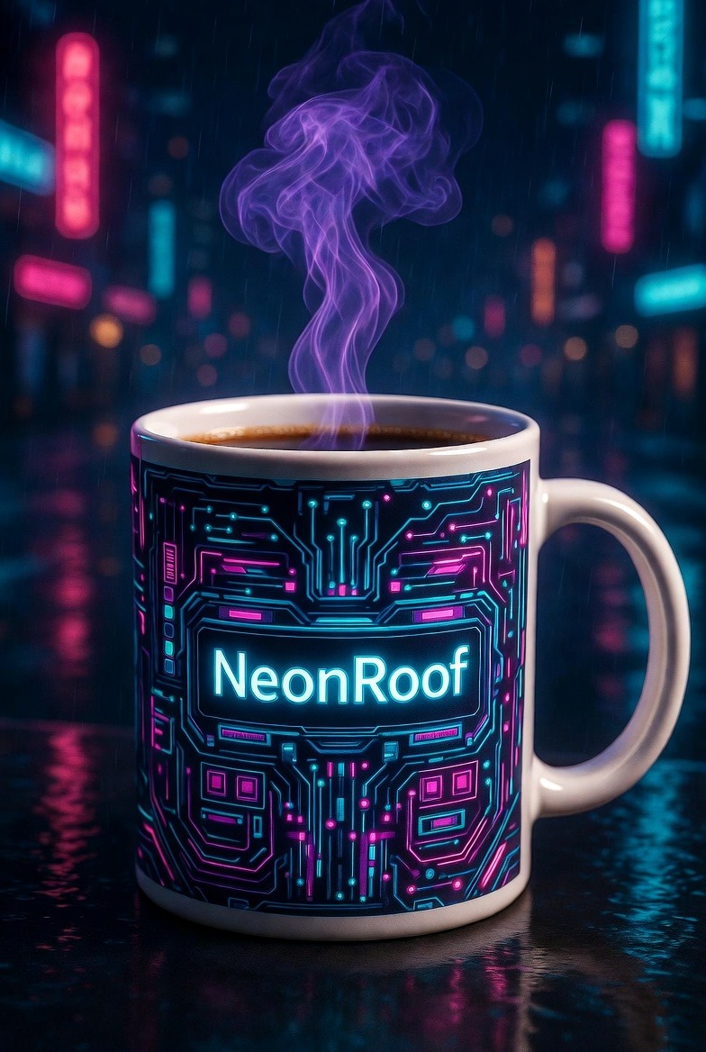 NeonRoof Coffee mugs, various mugs photo