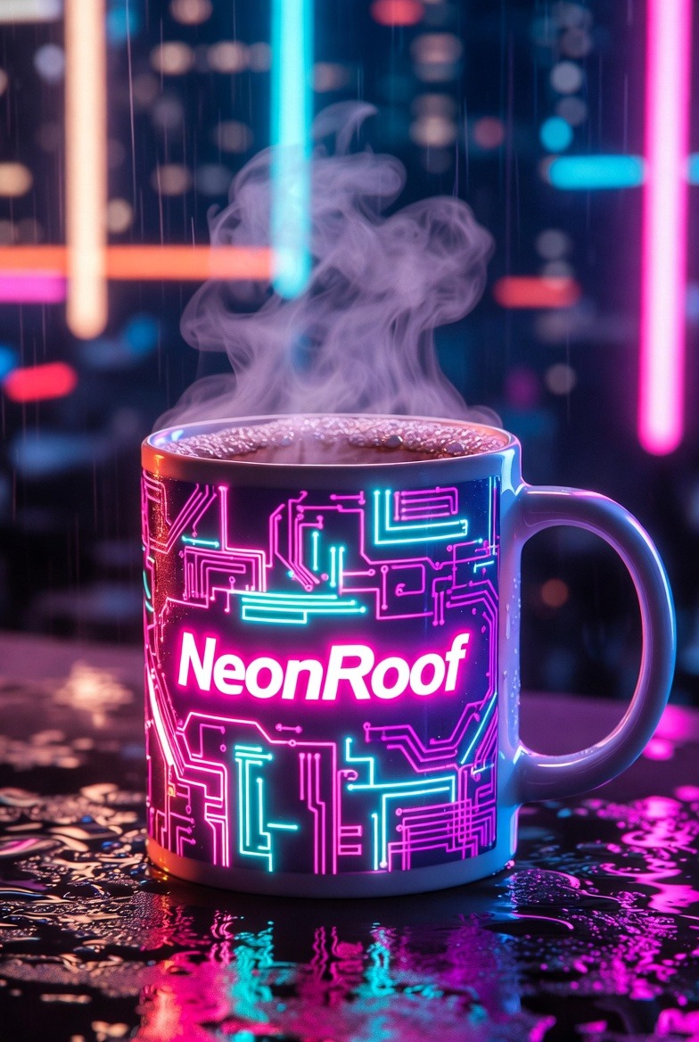 NeonRoof Coffee mugs, various mugs photo