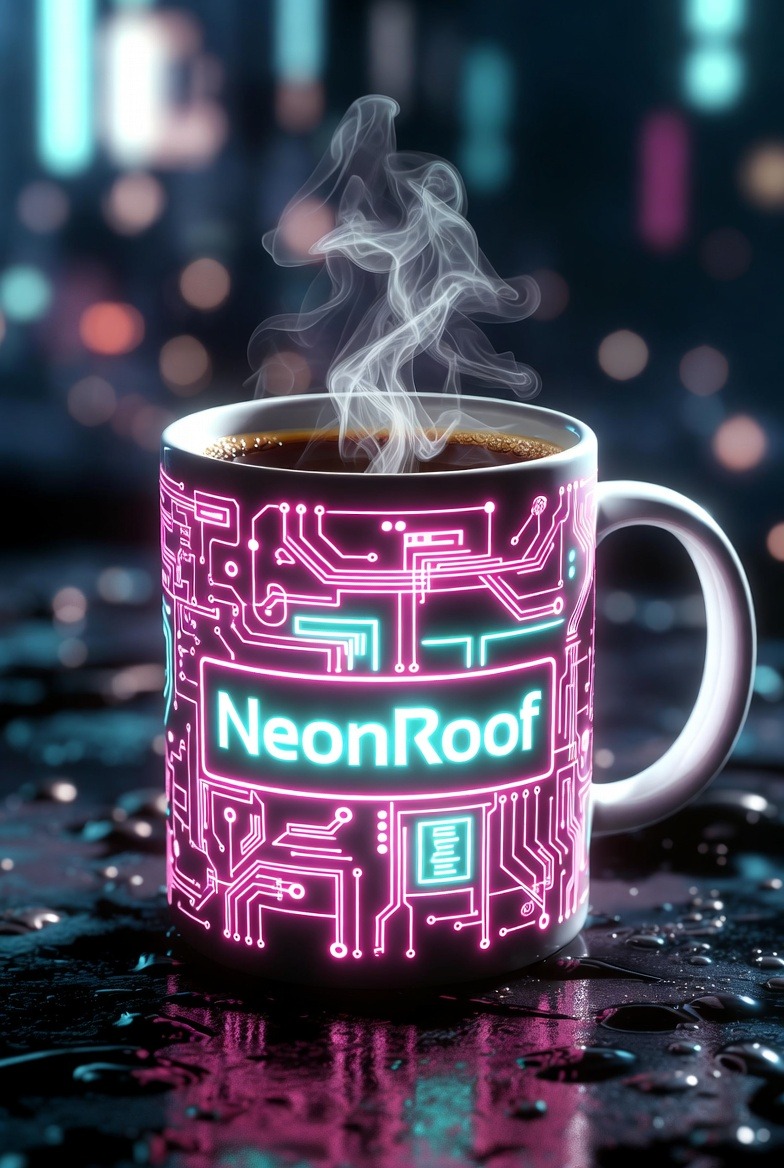 NeonRoof Coffee mugs, various mugs photo