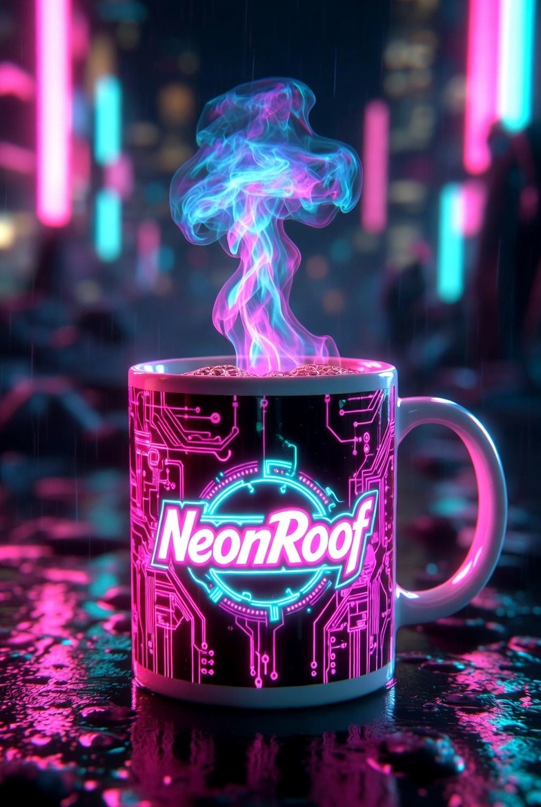 NeonRoof Coffee mugs, various mugs photo