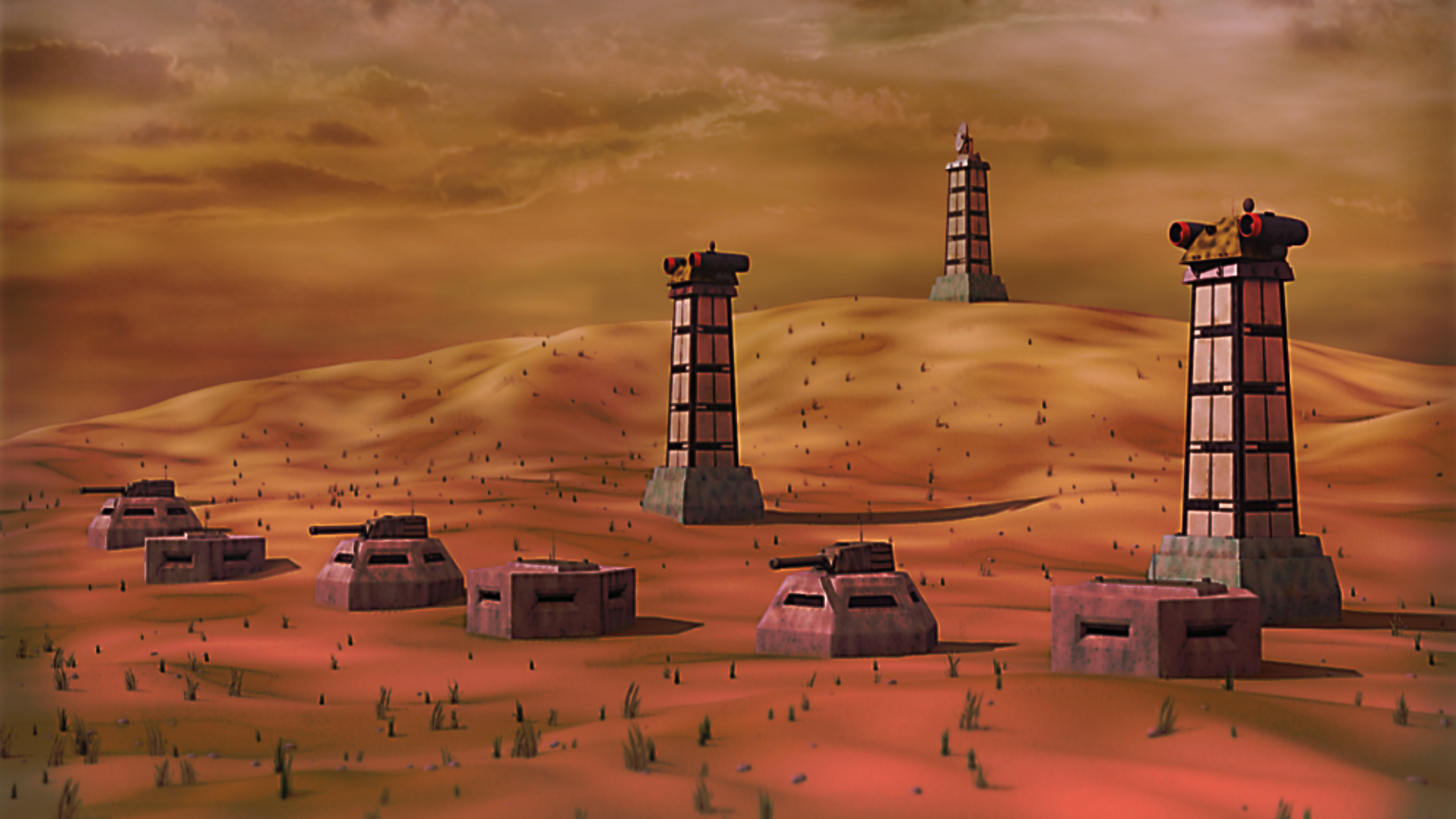 Warzone 2100 banner — a game similar to BZFlag