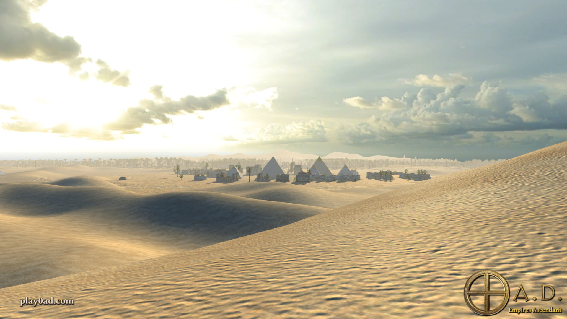 0 A.D. banner — a game similar to MegaGlest
