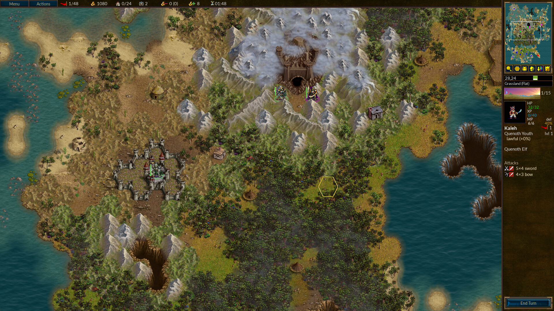 The Battle for Wesnoth banner — a game similar to Endless Sky