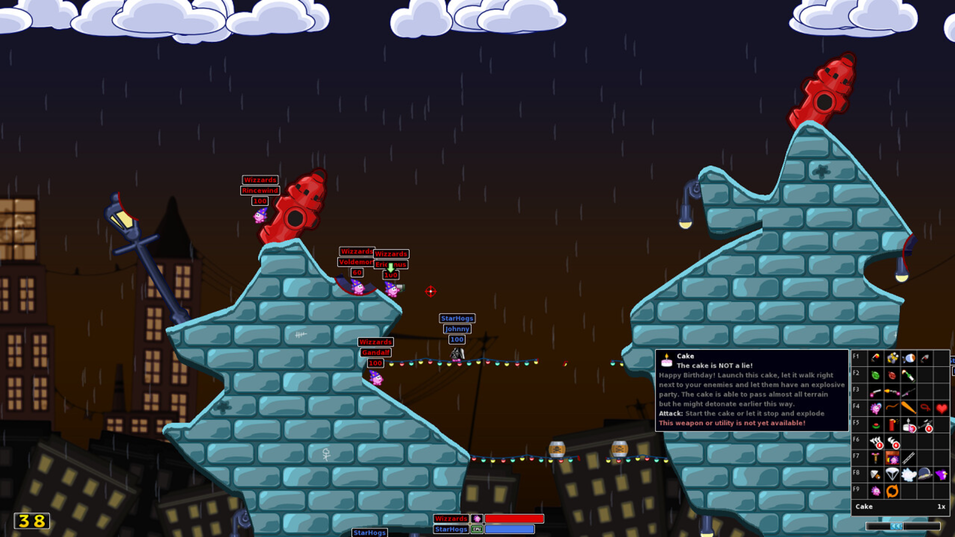 Hedgewars gameplay screenshot 4