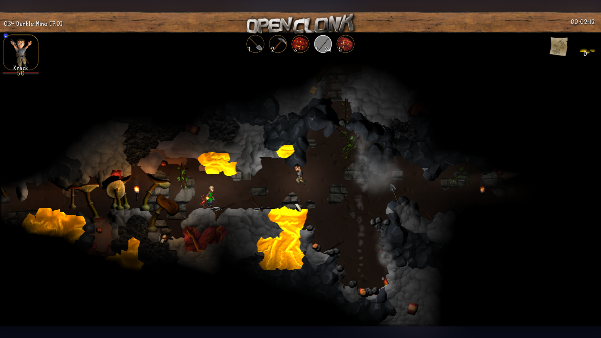 OpenClonk gameplay screenshot 3