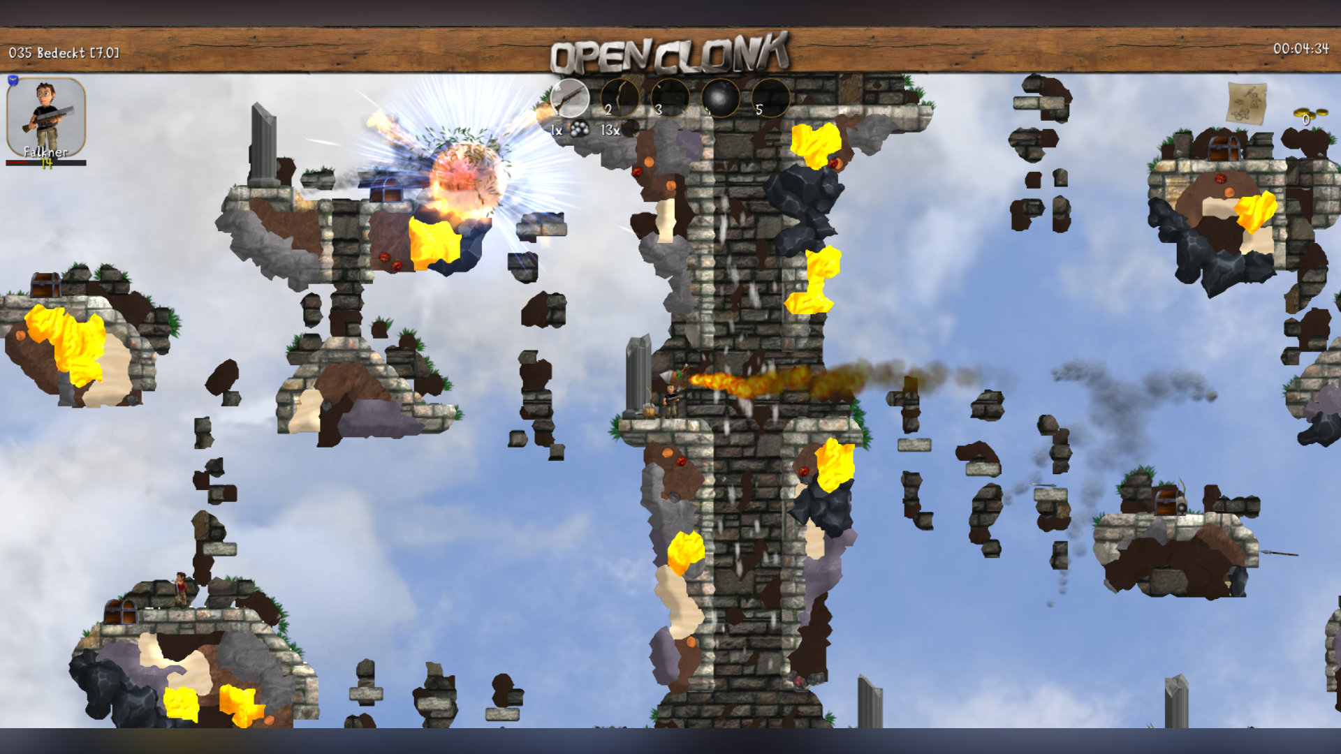 OpenClonk gameplay screenshot 4