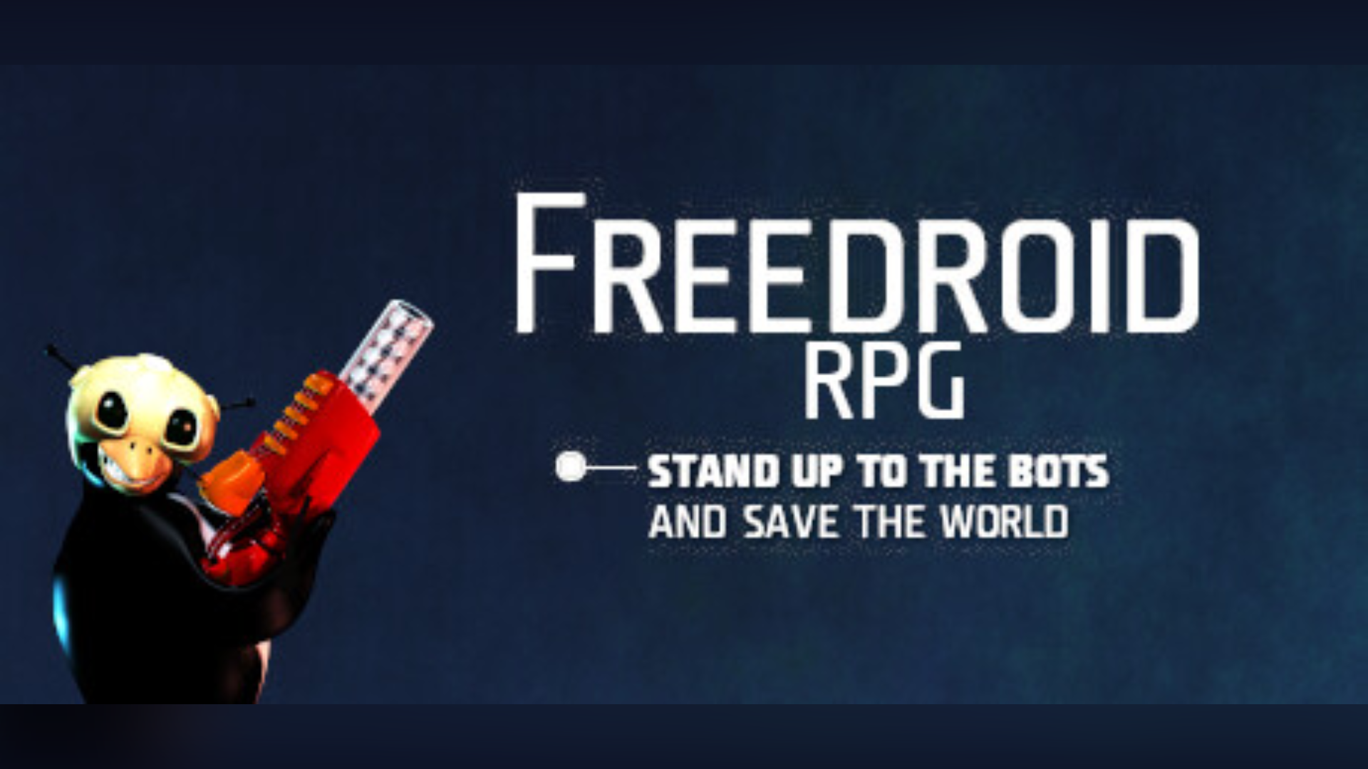 FreedroidRPG banner — a game similar to DDNet