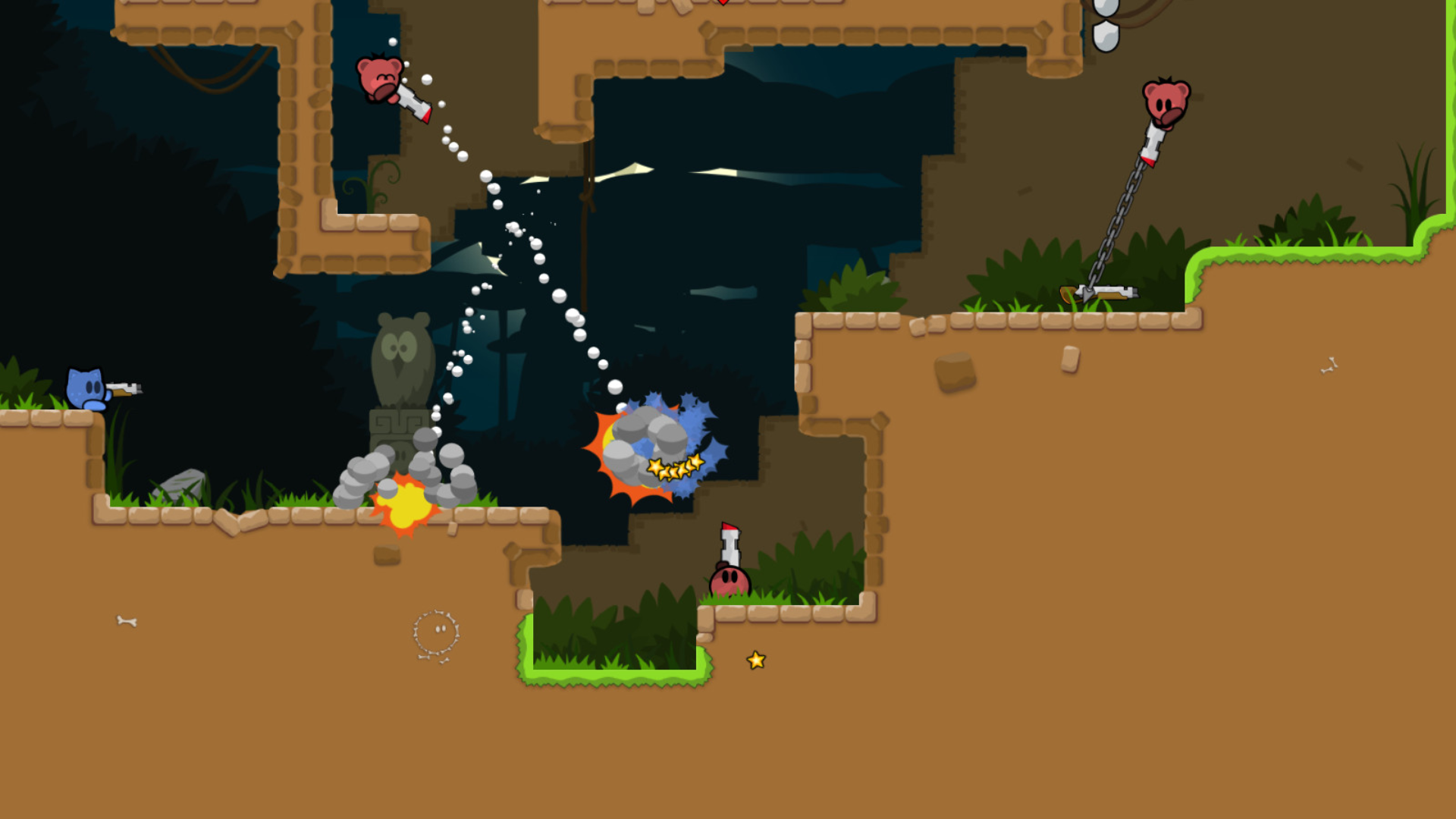 Teeworlds gameplay screenshot 4