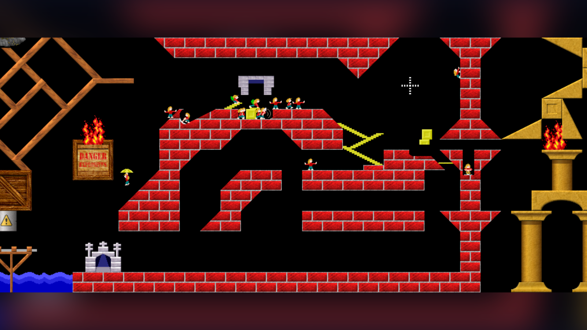 Lix banner — a game similar to DDNet