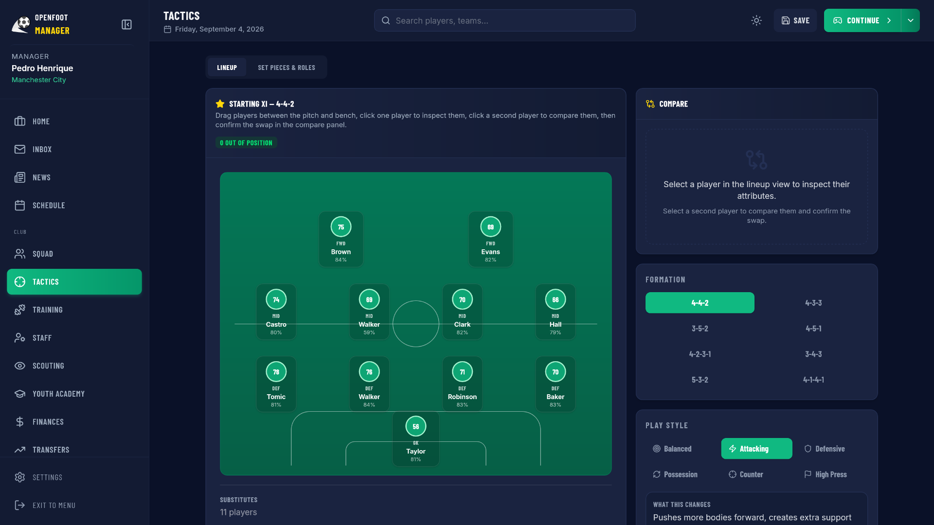 OpenFoot Manager official gameplay or project artwork 3