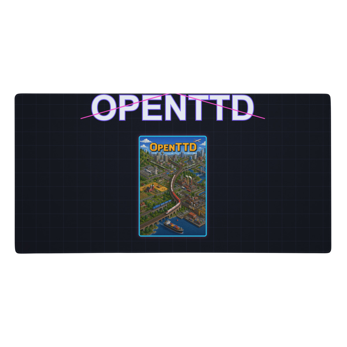 OpenTTD Gaming Mouse Pads (Unofficial Merch) photo