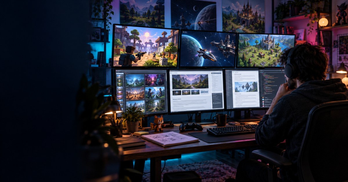 Independent developer preparing game pages, screenshots, documentation, and community resources
