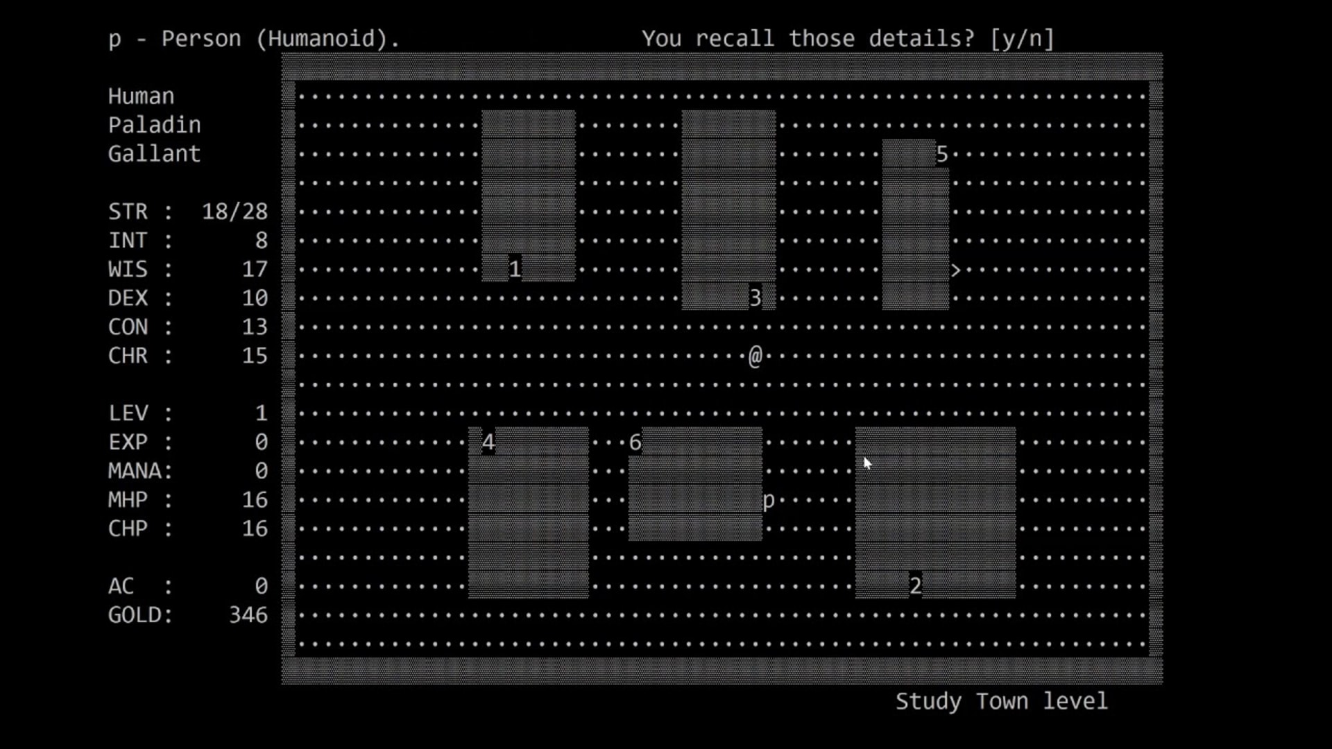 UMoria gameplay screenshot 1