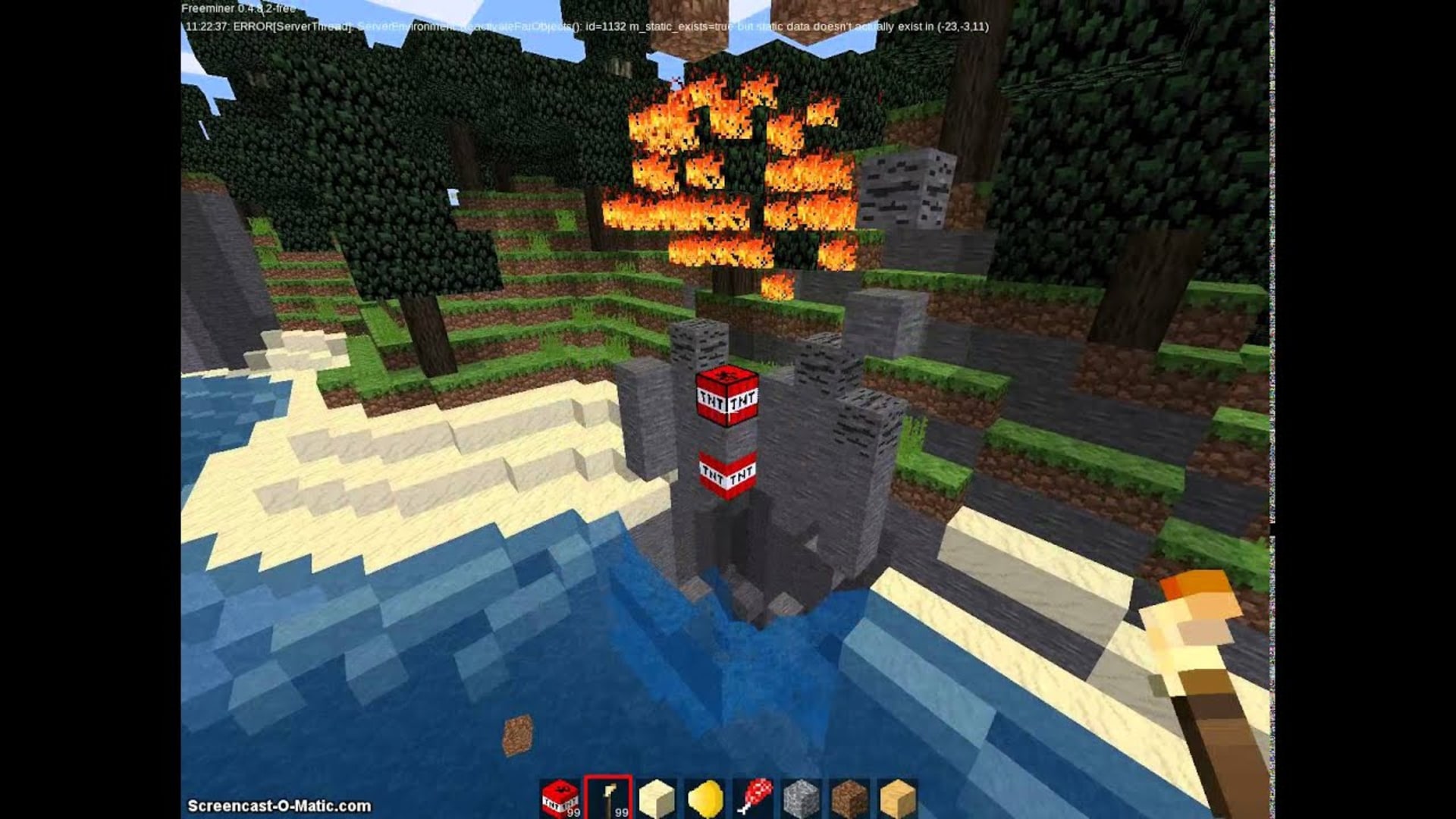 Freeminer gameplay screenshot 1