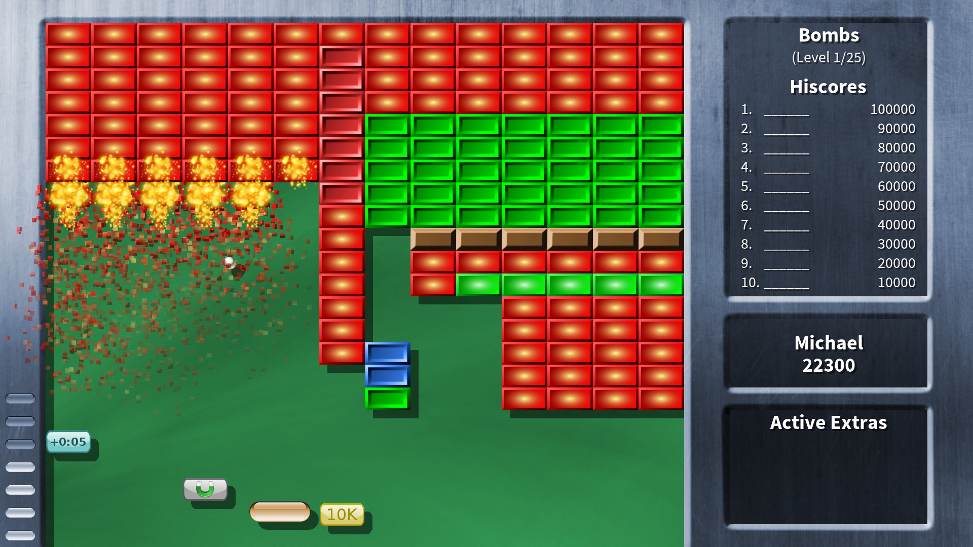 LBreakoutHD: another visual theme from the official game gallery.