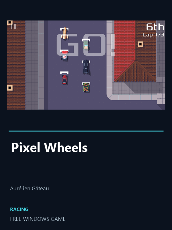 Pixel Wheels cover art
