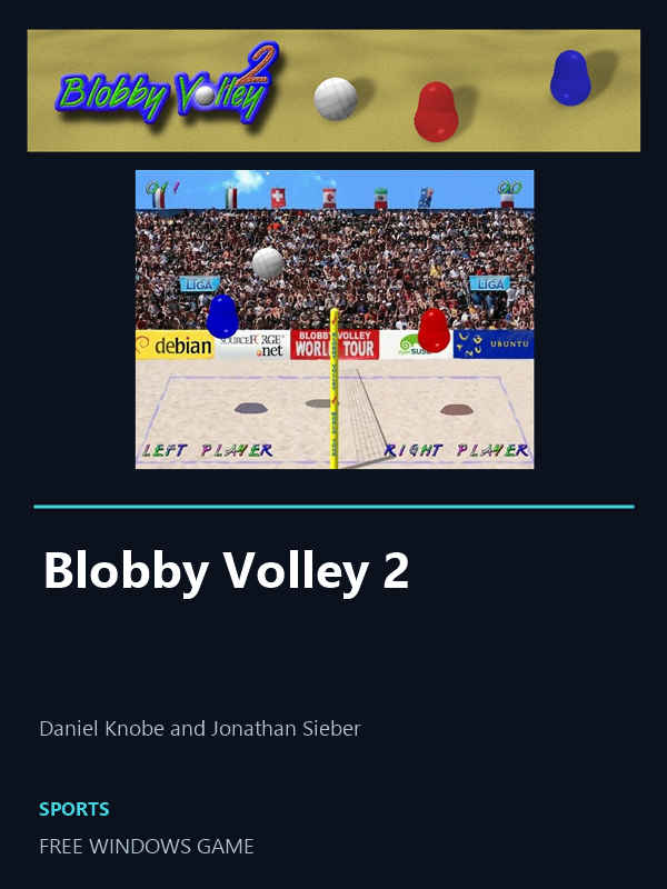 Blobby Volley 2 cover art
