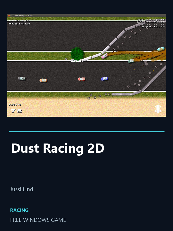 Dust Racing 2D cover art
