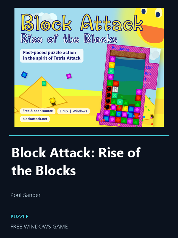 Block Attack: Rise of the Blocks cover art