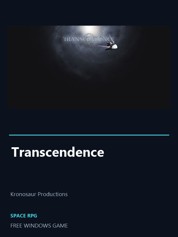 Transcendence cover art