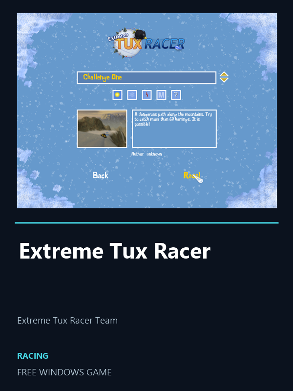 Extreme Tux Racer cover art