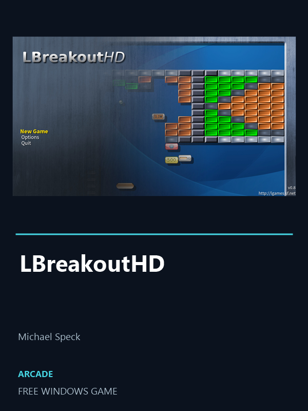 LBreakoutHD cover art