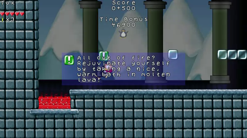 ReTux obstacles and enemies
