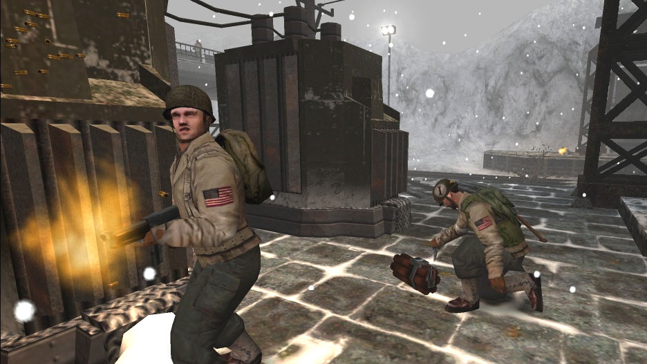 Wolfenstein: Enemy Territory combat screenshot