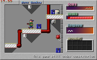 Dave Gnukem level and enemies