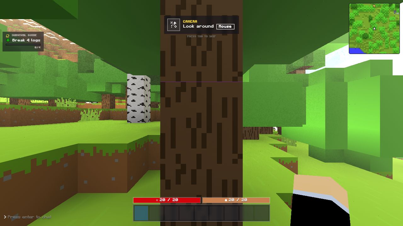 Miniblox gameplay screenshot 1