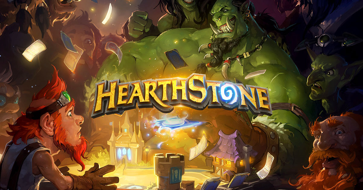 Hearthstone banner, a game similar to Backpack Hero (Browser Demo)