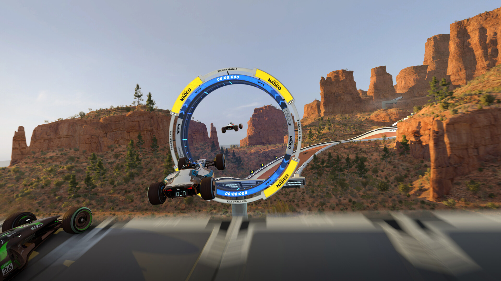 Trackmania (Starter Access) banner, a game similar to Q3Rally