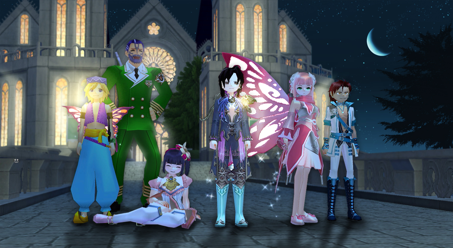 Mabinogi banner, a game similar to AION 2