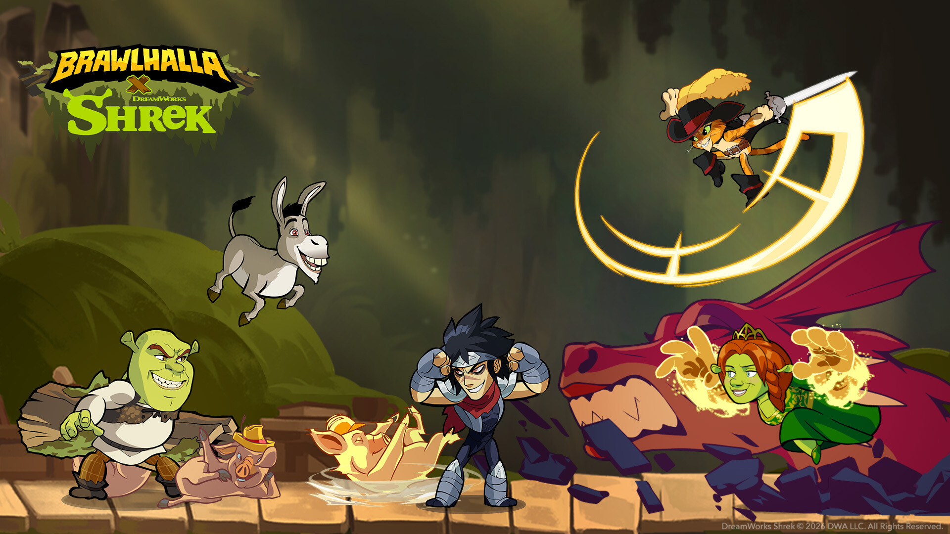 Brawlhalla game banner on the NeonRoof indie game store