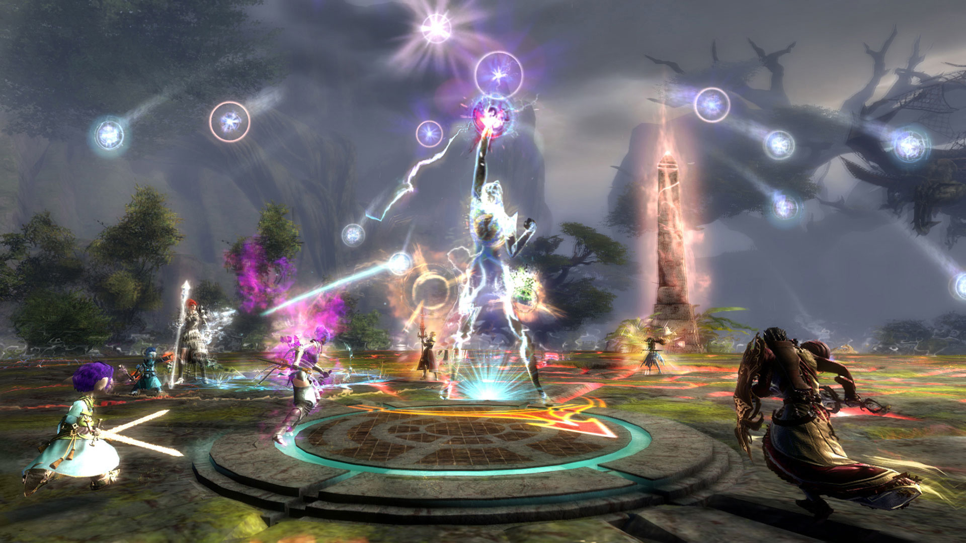 Guild Wars 2 official gameplay screenshot from the NeonRoof PC game catalog