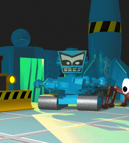 Planet Blupi banner, a game similar to CaveExpress