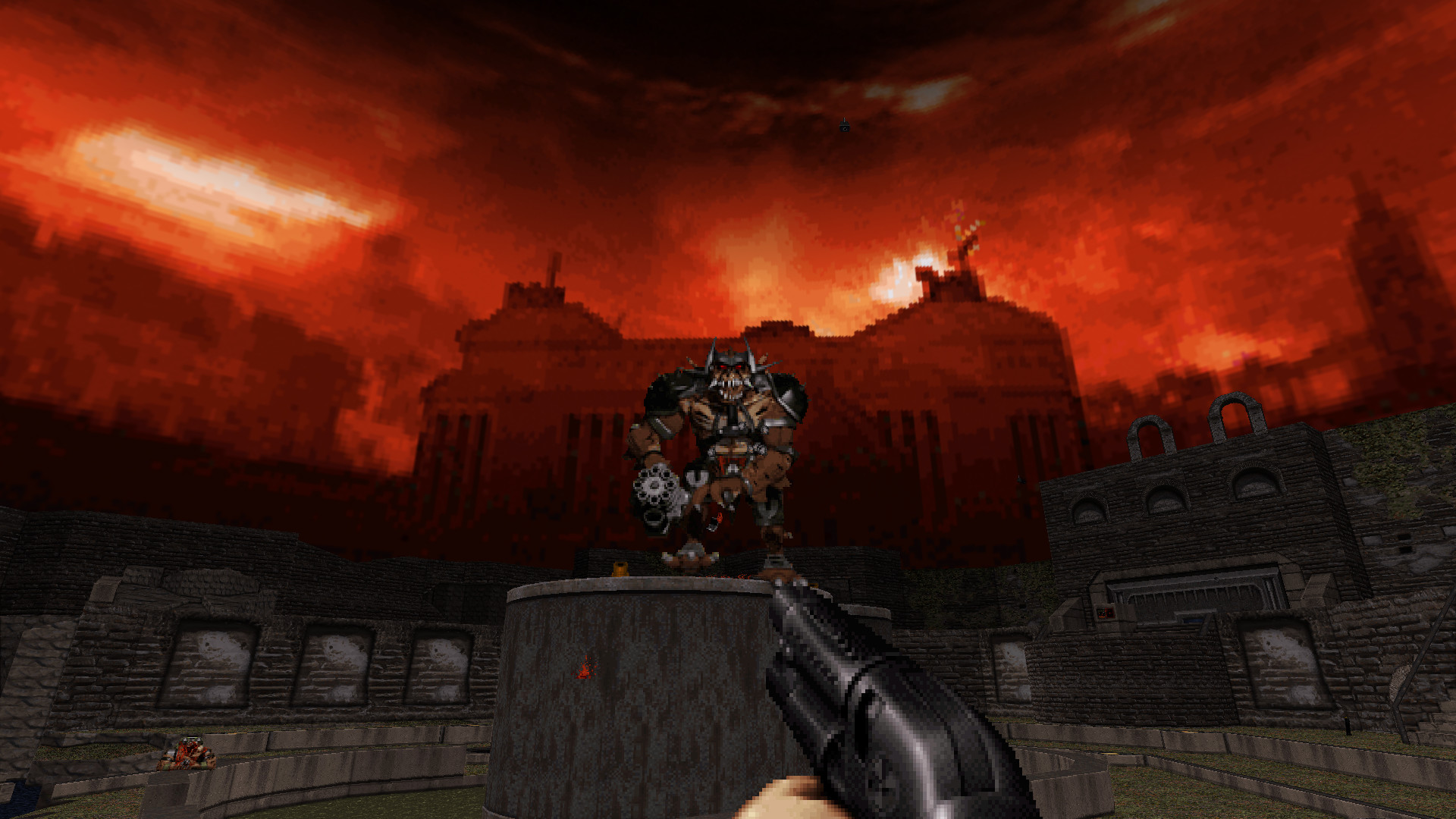 Duke Nukem 3D: 20th Anniversary World Tour. Official publisher screenshot showing a combat arena.
