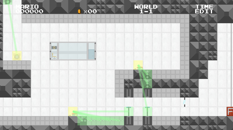 Mari0 game banner on the NeonRoof indie game store
