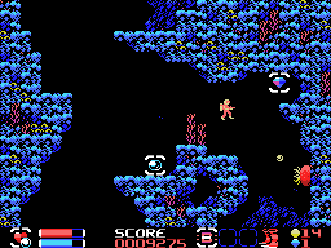 Mutants from the Deep banner, a game similar to Noiz2sa